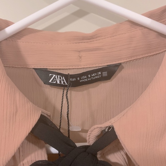 Zara Tie Blouse - Picture 3 of 3